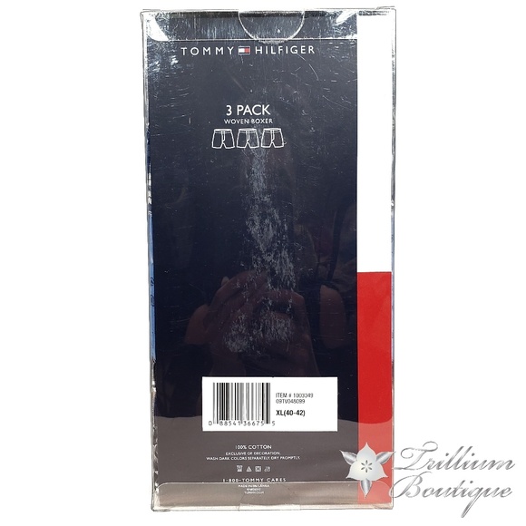 Tommy Hilfiger Mens Woven Boxers (3 Pack) NWT! - Picture 7 of 8